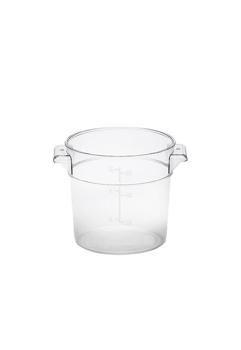 CONTENEDOR POLICARBONATO REDONDO 6 LT-0