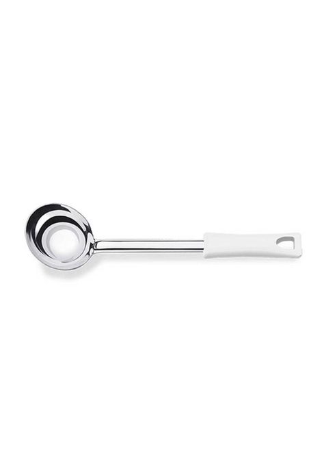 CUCHARON ACERO INOX 65 ML MANGO BLANCO DURAFIO-3