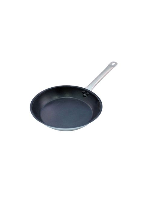 SARTEN CON ANTIAD. ACERO INOX 24 cm-0