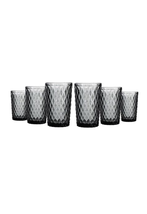 Set 6 Vasos Gris 350ml Imahe-1