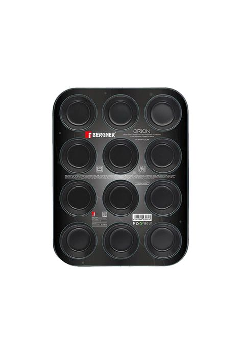 MOLDE 12 MUFFIN ANTIADHERENTE 35X 26CM-0