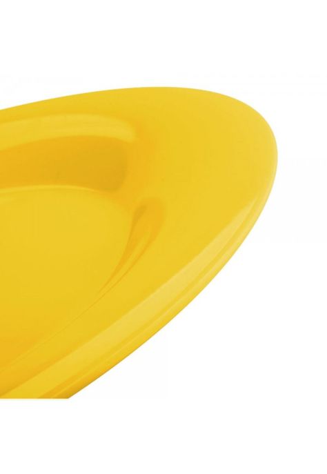 Set de 4 Platos Pc Amarillo 23 Cm-1