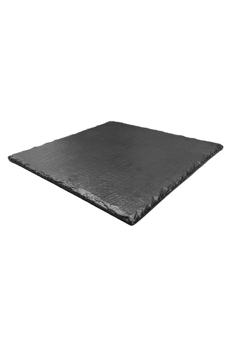 TABLA APERITIVO MELAMINA CUADRADA 30X30X1 CM NEGRA-0