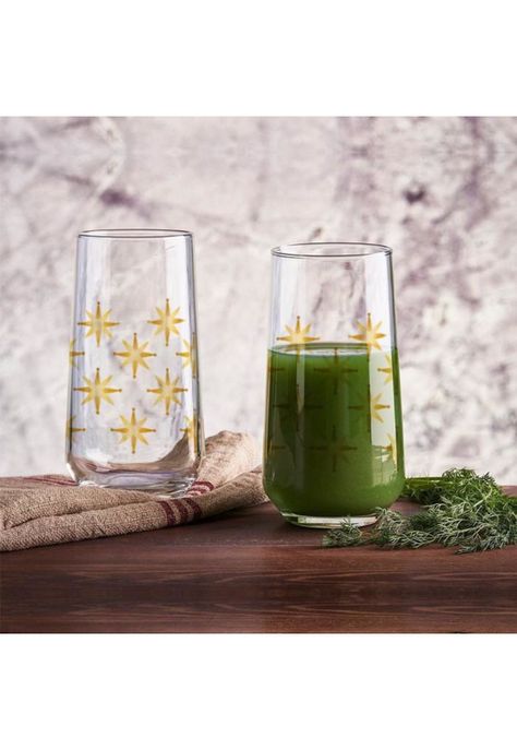 Set 6 Vasos Refresco Alto 490 Cc Linea Allegra Estrellas-1