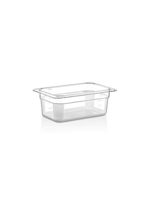 CONTENEDOR POLICARBONATO TRANSPARENTEGN 1/4x10 cms-1