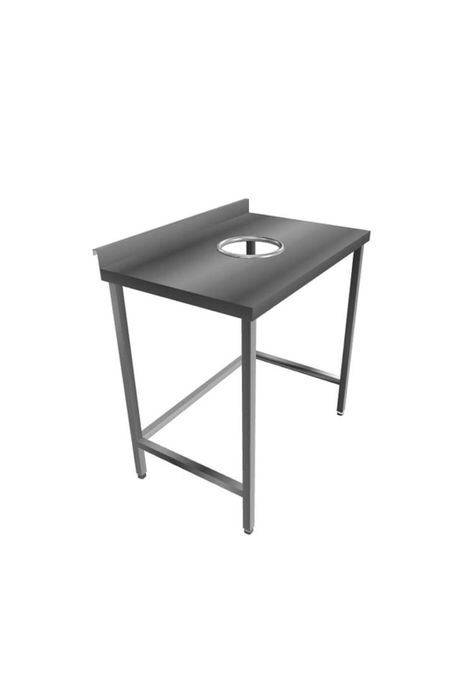 MESÓN DESCONCHE ACERO INOX MEDIDA 90 x 60 x 85 cms.-1