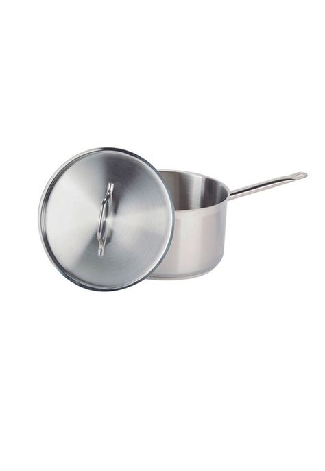 CAZO ALTO ACERO. INOX C/TAPA Y FONDO DIFUSOR 10 lts-0