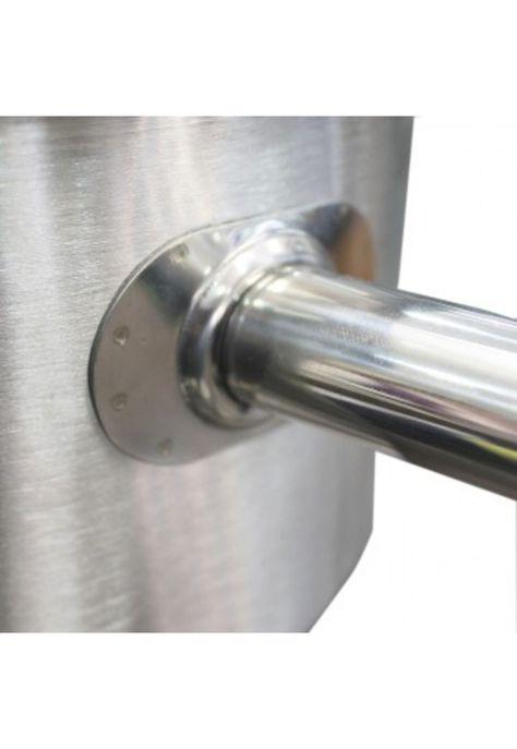 CAZO ALTO ACERO. INOX C/TAPA Y FONDO DIFUSOR 10 lts-4