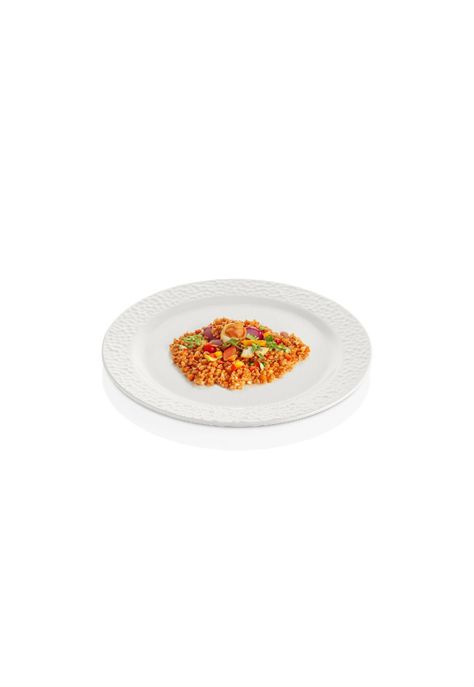 PLATO MELAMINA BLANCO 20 CM LINEA KPLUS-1