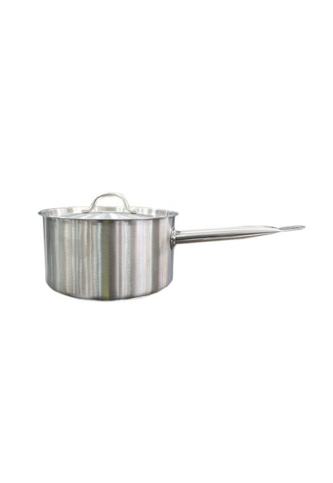 CAZO ALTO ACERO. INOX C/TAPA Y FONDO DIFUSOR 3.8 lts-1