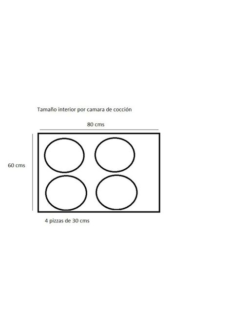 HORNO PIZZERO 2 CAMARAS A GAS MOD. QL-4-4