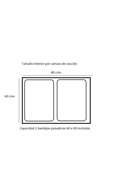 HORNO PIZZERO 2 CAMARAS A GAS MOD. QL-4-5