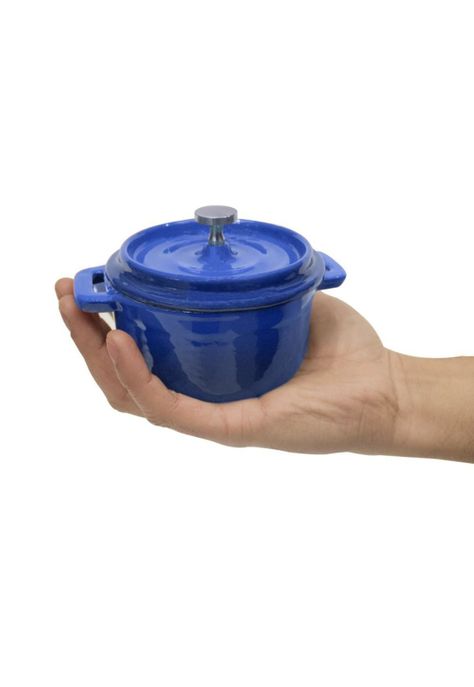 MINI OLLA DE HIERRO FUNDIDO 13x5cm-2