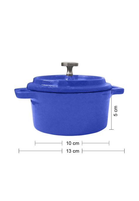 MINI OLLA DE HIERRO FUNDIDO 13x5cm-4