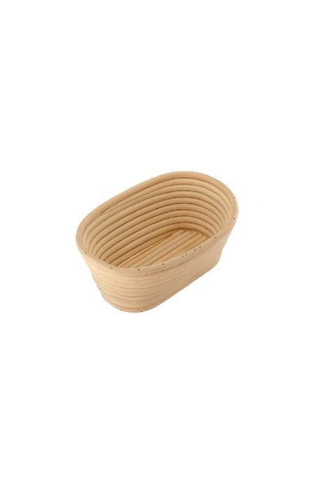Cesta Fermentadora/Bannetton De Pan Ovalada Rattan 21 X 15 X 8 Cm-0