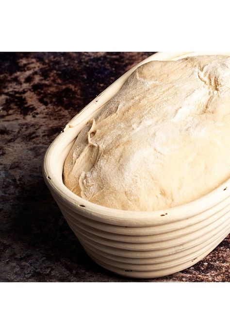Cesta Fermentadora/Bannetton De Pan Ovalada Rattan 21 X 15 X 8 Cm-2