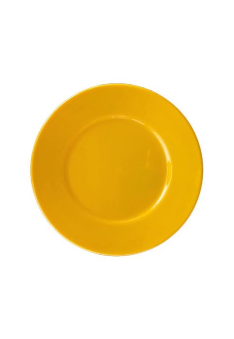Set De 6 Plato Pc Amarillo 19 Cm-0