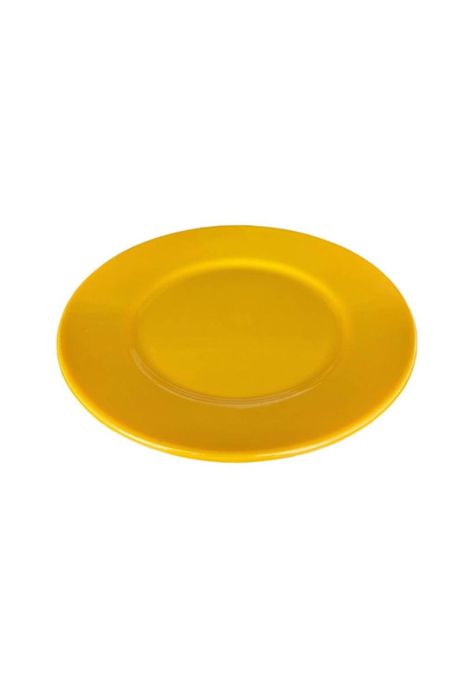 Set De 6 Plato Pc Amarillo 19 Cm-2