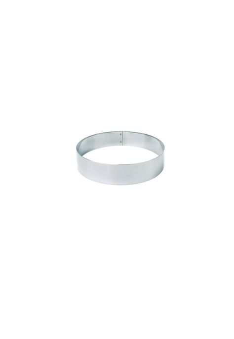 MOLDE REDONDO ACERO INOX 16 x 4.5 x 1 mm-0