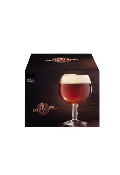 SET DE 4 COPAS ARTISAN BELGIAN BEER 600ML-3