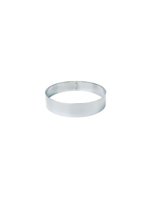 MOLDE REDONDO ACERO INOX 20 x 4.5 x 1 mm-0