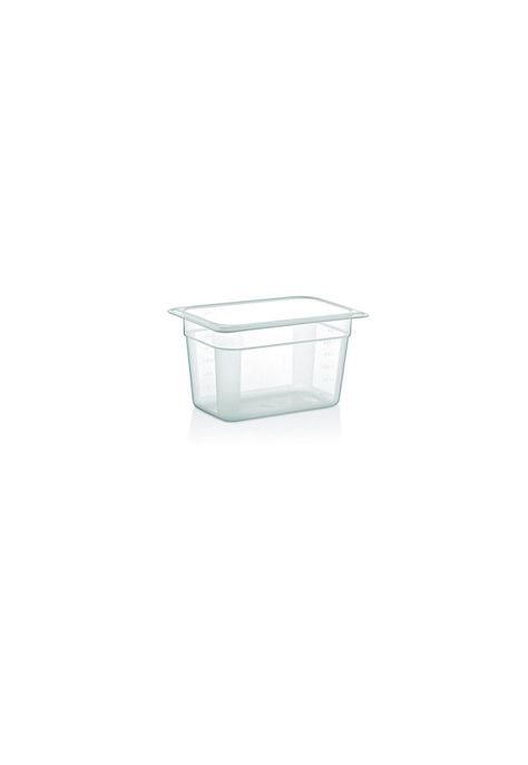 CONTENEDOR POLICARBONATO TRANSPARENTE GN 1/4x15 cms-0