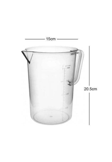 JARRA MEDIDORA TRANSPARENTE 2LT-3