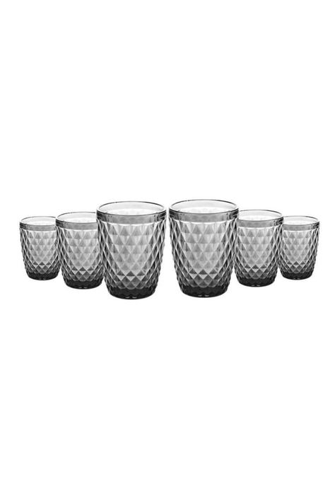 Set 6 Vasos Gris 240ml Imahe-2