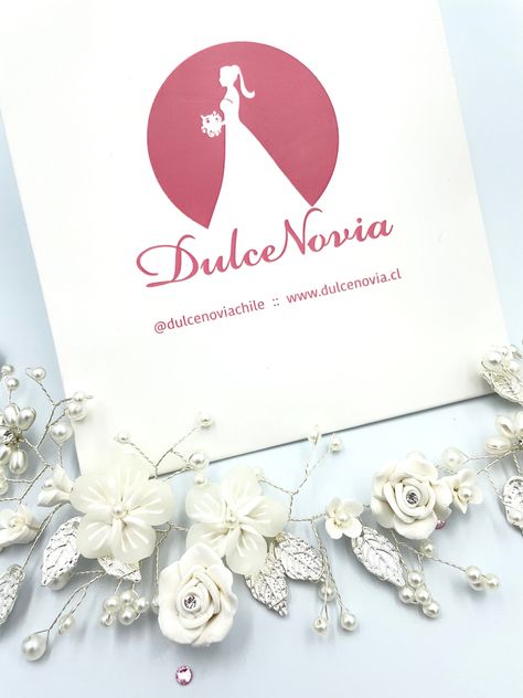 Tocado "Media Corona" para el cabello "Amapola"-1