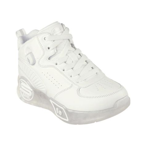 Zapatillas Skechers S-Lights Remix Niños 400620L-WHT-0