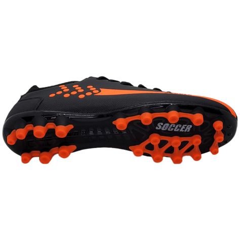 Zapatillas Soccer De Fútbol Black/Orange Adulto SPS-4-2