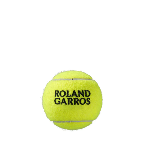 PELOTA ROLAND GARROS CLAY CT 4 BALL WILSON WILWRT115000-1