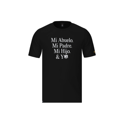 POLERA  COLO COLO URBANO CENTENARIO LEMA | CCPOI2524NE-0