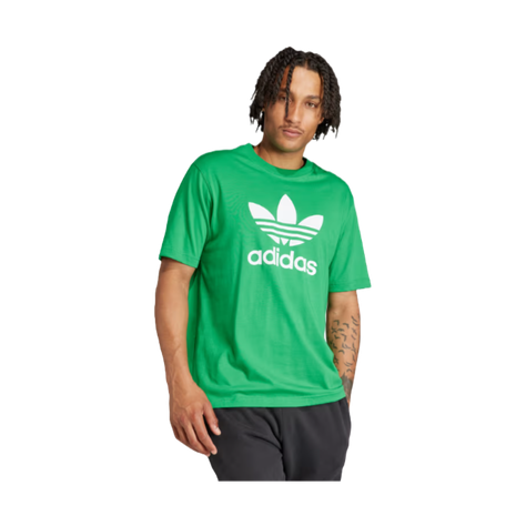 POLERA ADIDAS ADICOLOR TRIFOLIO VERDE | IR8012-1