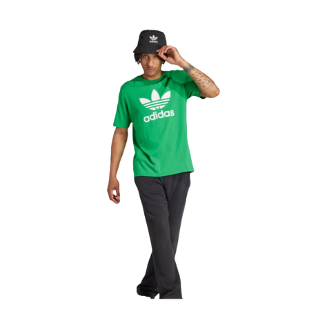 POLERA ADIDAS ADICOLOR TRIFOLIO VERDE | IR8012-3