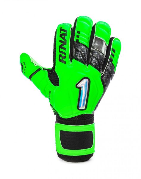 Guantes Rinat Uno Premier Lux Spine Semi Verde Neón Adulto -1