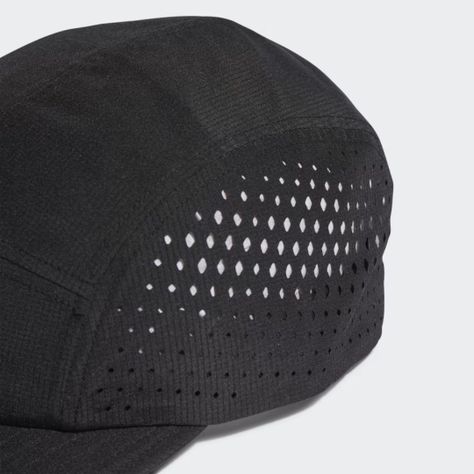 GORRO JOCKEY DE CINCO PANELES RUNNING X 4D HEAT.RDY NEGRO |-2