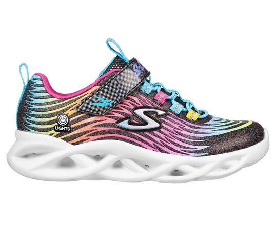 Zapatillas Skechers Lights Twisty Brights Mystical Bliss Niñas 302321L-BKMT-4