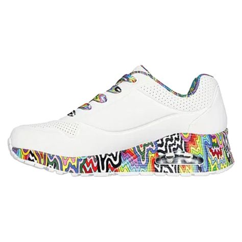 ZAPATILLAS SKECHERS UNO MINI DRIP | 177959-WMLT-3