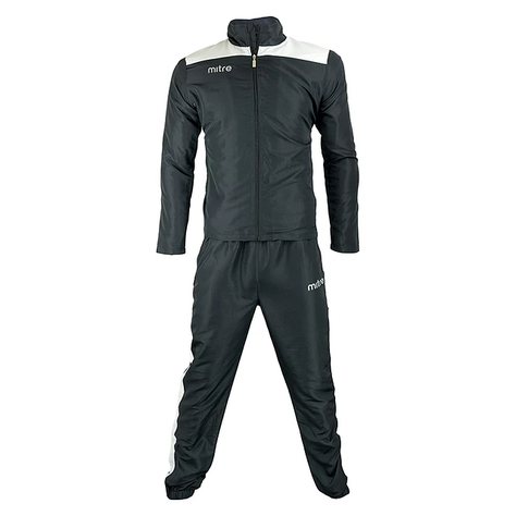 Conjunto Buzo Mitre Liverpool Negro/Blanco MI34480-1