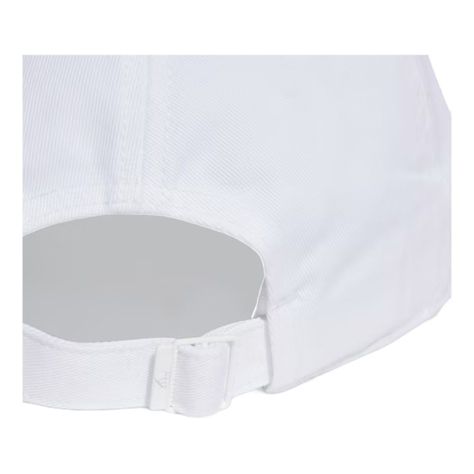 GORRO ADIDAS BEISBOL 3 TIRAS SARGA DE ALGODON BLANCO | II35-2