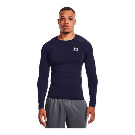 POLERA COMPRESIÓN MANGA LARGA UNDER ARMOUR 1361524-410-2