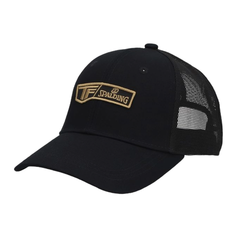 GORRA JOCKEY DE CAMIONERO SPALDING TF NEGRA | SPACAPI003-0