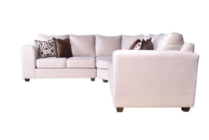 Seccional Kenia Felpa Beige-1