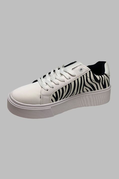 Zapatilla urbana mujer diseño animal print -1