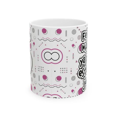 Taza Anci Studio Feliz Día Mamita Flork 325ml Cerámica-1