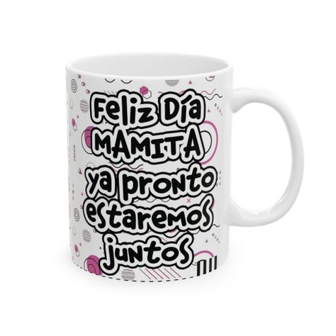Taza Anci Studio Feliz Día Mamita Flork 325ml Cerámica-2