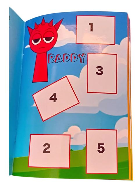 Mini Album Sprunki Incredibox + 3 Sobres-2