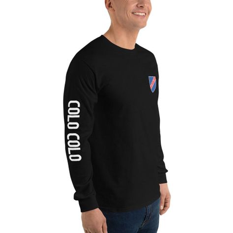 Polera Colo Colo Centenario Manga Larga Algodon-1