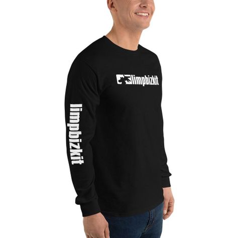 Polera Manga Larga Limp Bizkit Negra Banda-1